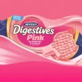 McVitie's Digestive Pink Raspberry & Cream Flavour Limited Edition 232g