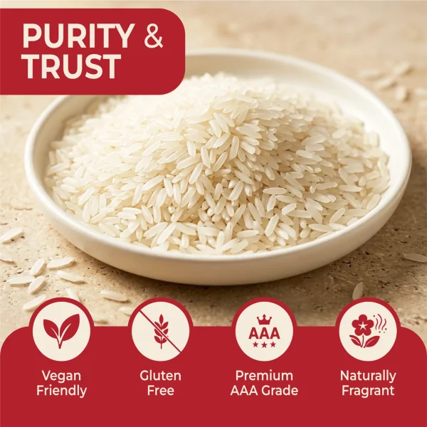 Chiquo AAA Premium Jasmine Fragrant Rice 10kg – Vegan & 100% Gluten Free