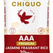 Chiquo AAA Premium Jasmine Fragrant Rice 20kg – Vegan & 100% Gluten Free