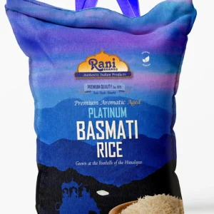 Rani Platinum White Basmati Rice Extra Long Aged 10-Pound Bag